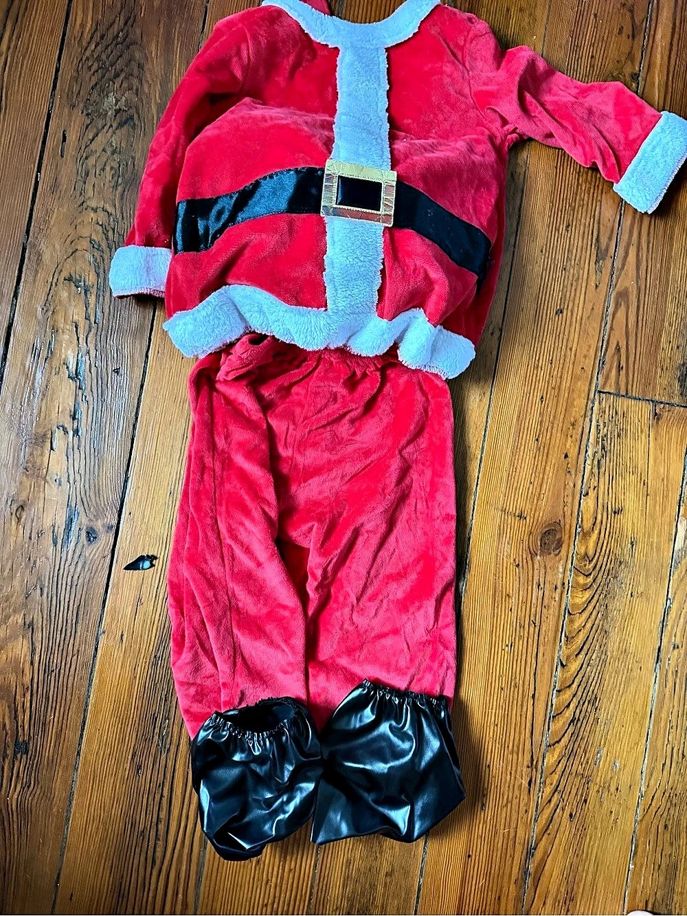 Dream Weavers Jolly Belly Santa Suit Santa Costume Boys 2T-4T Like New